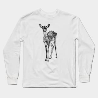 Fallow deer fawn Long Sleeve T-Shirt